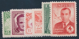 * ESPAGNE - POSTE AERIENNE - * - N°229/34 - Chiffres 000.000 Au Verso - TB - Unused Stamps