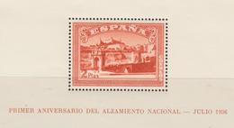 ** ESPAGNE - BLOCS FEUILLETS - ** - N°1 - BF De 1936 - TB - Blocks & Sheetlets & Panes