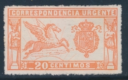 * ESPAGNE - EXPRES - * - N°1a- Chiffres 000.000 Au Verso - TB - Exprès