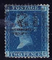 O GRANDE BRETAGNE - O - N°13 - 2p. Bleu - Dentelé 16 - TB - Used Stamps