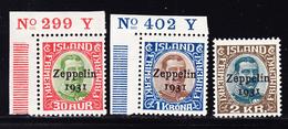 ** ISLANDE - ** - PA N°9/11 - Zeppelin - Petites Marques S/gomme Au 11 - Andere & Zonder Classificatie