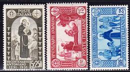 ** ROYAUME D'ITALIE - ** - N°277/79 - TB - Used