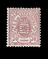 * LUXEMBOURG - * - N°33 - 30c Brun Rouge - TB - 1852 Willem III