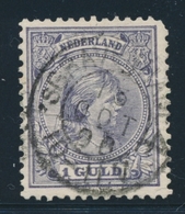 O PAYS-BAS - O - N°45 - 1g Violet - TB - Used Stamps