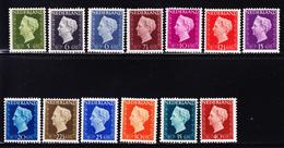 ** PAYS-BAS - ** - N°466/77 - 13 Val - TB - Used Stamps