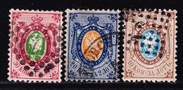 O RUSSIE - O - N°5/7 - Dentelé 12½ - TB - Used Stamps