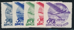* RUSSIE - POSTE AERIENNE - * - N°41/45 - TB - Unused Stamps