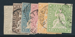 O SUISSE - O - N°25/30 - N°25 (*) - Signé Brun - B/TB - 1843-1852 Federale & Kantonnale Postzegels