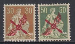 * SUISSE - POSTE AERIENNE - * - N°1/2 - TB - Used Stamps