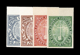 ** VATICAN - ** - N°40/43 - Non Dentelé Bdf - Certificat KALKSTEIN - TTB - Unused Stamps