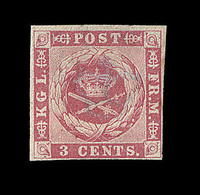 O ANTILLES DANOISES - O - N°1 - 3c Carmin - TB - Denmark (West Indies)