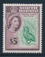 ** BORNEO DU NORD - ** - N°328 - 5 Dollars - TB - Noord Borneo (...-1963)