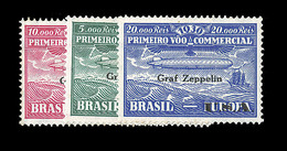 * BRESIL/ POSTE AERIENNE - * - N°17/19 - Zeppelin - TB - Altri & Non Classificati