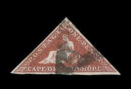 O CAP DE BONNE ESPERANCE - O - N°1 - 1p. Rouge - Signé Calves - TB - Cap De Bonne Espérance (1853-1904)