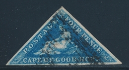 O CAP DE BONNE ESPERANCE - O - N°2 - 4p. Bleu - TB - Cap De Bonne Espérance (1853-1904)