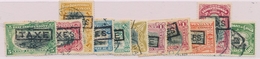 O CONGO BELGE /TAXE - O - N°1/6D Dt N°6Aa - 11 Valeurs - B/TB - Used Stamps