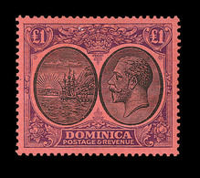 * REP. DOMINICAINE - * - N°84 - 1£ Violet Et Rouge - TB - Dominican Republic