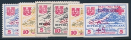 ** REP. DOMINICAINE /POSTE AERIENNE - ** - N°12/15 + N°12a, 14a - TB - Dominicaanse Republiek