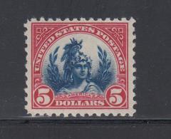 ** ETATS-UNIS - ** - N°248 - 5$ Carmin Et Bleu - Bon Centrage - TB/SUP - Covers & Documents