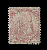 * NEVIS - * - N°2 - 4p. Rose - TB - St.Kitts-et-Nevis ( 1983-...)