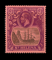 * Ste HELENE - * - N°67 - 1£ - Comme ** - TB - St. Helena