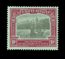 * St KITTS Et NEVIS - * - N°83 - 10s. Rouge Et Vert - TB - St.Kitts And Nevis ( 1983-...)