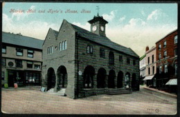 Ref 1293 - Early Postcard - Market Hall & Kyrle's House - Ross On Wye Herefordshire - Herefordshire