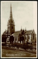 Ref 1295 - Real Photo Postcard - Bodelwyddan Church Denbighshire Wales - Denbighshire