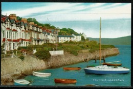 Ref 1295 - 1972 Postcard - Houses & Harbour At Penhelig Aberdovey Caernarvonshire Wales - Caernarvonshire