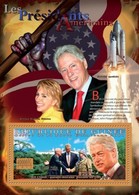 Guinea, 2011. [gu11123] Presidents Of The United States, Bill Clinton, 1993-2001 (s\s+bl) - Altri