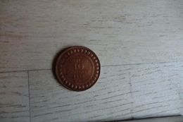 Monnaie De Tunisie 10 Centimes 1917 En Bronze Lettre A Muhammad Al-nasir - - Tunisia