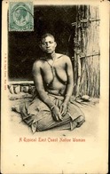 AFRIQUE DU SUD - Carte Postale - A Typical East Coast Native Woman - L 30157 - Afrique Du Sud