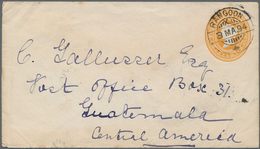 Birma / Burma / Myanmar: 1894, Indian 2 Anna And Half Pie Stationery Envelope Used From "RANGOON 3-3 - Myanmar (Birmanie 1948-...)