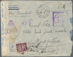 Französisch-Indochina: 1941, Def. 5 C. Tied "HANOI 6-6 41" To Cover Endorsed "F.M" (force Militaire) - Lettres & Documents