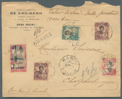 Französisch-Indochina - Postämter In Südchina: KOUANG-TCHEOU: 1927. Charged Envelope (opening Faults - Autres & Non Classés