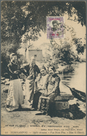 Französisch-Indochina - Postämter In Südchina: Yunnan, 1909. Picture Post Card Of 'Van Nam Phu Chine - Autres & Non Classés