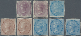 Indien: 1860-91: Group Of 20 Mint Stamps Including 8 East India (8p-1a) And 12 Of India QV Issues As - 1852 District De Scinde