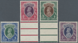 Indien: 1937-40 KGVI. Complete Set Of 18, Mint Never Hinged, The 6a. With A Little Piece Of White Pa - 1852 Provincie Sind