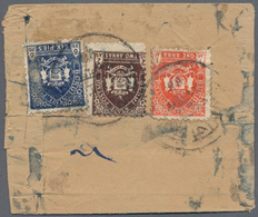 Indien - Feudalstaaten: BUNDI 1941-44: Two Covers Franked By 'Maharao Raja Ishwari Singh' Stamps, On - Sonstige & Ohne Zuordnung