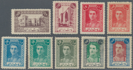 Iran: 1942, 15 Stamps Mint Hinged / Mint Never Hinged, Few Values Minor Faults, Fine - Iran