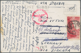Japan: 1940, Daisetsuzan-NP 10 S. Tied "TOKYO 6.5.40" To Ppc (Imperial Hotel) Via Siberia To Germany - Other & Unclassified