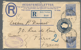 Malaiische Staaten - Straits Settlements: 1931, Registration Envelope KGV 15 C. Uprated KGV 12 C. (2 - Straits Settlements