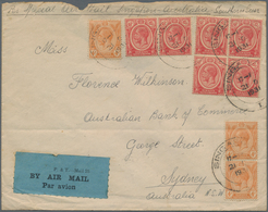 Malaiische Staaten - Straits Settlements: 1931. Crisp Commercial Cover From Singapore To Sydney Fran - Straits Settlements