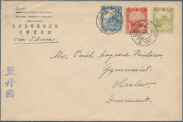 Mandschuko (Manchuko): 1937, Letter From "DANISH MISSING ANTUNG" To Haslev, Denmark. - 1932-45 Mandchourie (Mandchoukouo)