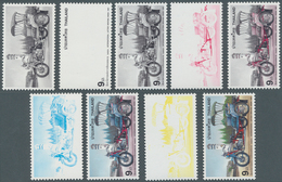 Thailand: 1997. Progressive Proof (8 Phases) For The First 9b Value Of The Letter Writing Week Set S - Thailand