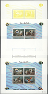 Thailand: 1997. Progressive Proof (9 Phases Inclusive Original) For The Souvenir Sheet Of The Set SH - Tailandia