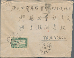 Vietnam-Nord (1945-1975): 1957. Surface Letter With Single Franking Of Michel Nr. 56 To China From M - Viêt-Nam