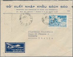 Vietnam-Nord (1945-1975): 1958, Business Letter Sent Via Air Mail With A Single Franking Of Michel N - Viêt-Nam