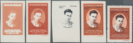 Vietnam-Nord (1945-1975): 1975. Four Phase Prints And Finished Stamp Of Michel Nr. 794 ÷ 1975. Vier - Vietnam