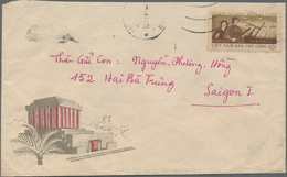 Vietnam-Nord - Portofreiheitsmarken: 1967. Very Rare Single Franking Of The Military Free Frank (Mic - Viêt-Nam